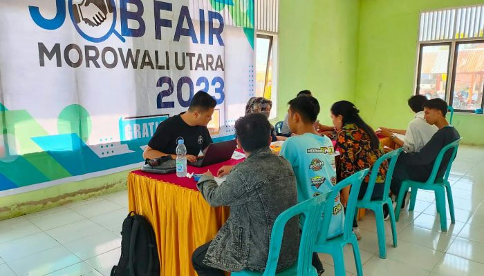 181 Calon TenKer Ikuti Job Fair GNI di Lemboraya dan Mori Utara