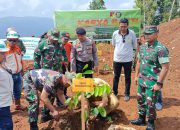 Karya Bakti Penghijauan dalam rangka HUT ke-65 Kodam XIII/Merdeka tahun 2023 yang di laksanakan di Kab. Morowali utara