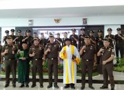 PNS DiLingkup Kejaksaan Tinggi Sulawesi Tengah dilantik  Kejati Agus Salim