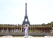 satlat KJK 2023 Kunjungi Sekolah Militer di Paris Perancis