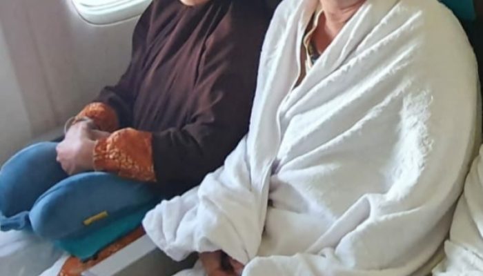 Bupati Tolitoli Amran H Yahya bersama Istri Tunaikan Ibadah Haji