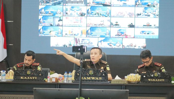 Jaksa Agung Muda Pengawasan Lakukan Inspeksi DiKejaksaan Tinggi Sulteng