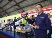 Sekda Poso, Resmi buka Turnamen Kebangsaan Volly Ball Dandim 1307/Poso Cup
