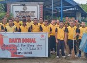 Polres Tolitoli Melaksanakan Baksti Sosial Menyambut HUT Bhayangkara ke-77 Tahun 2023