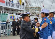 Momen Langka, Upacara Kenaikan Pangkat Taruna AAL Dilaksanakan di Belanda