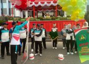 Dimulakan Upacara Pekan Olahraga ke 63 Adhyaksa Kejati Sulteng