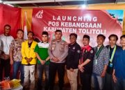 Sukses Launching Pos Kebangsaan Kabupaten Tolitoli