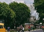 Tawuran Pelajar di Jalan Lintas Medan-Aceh di Tandam