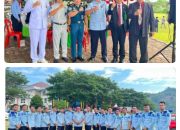 Wujud Sinergi APH, Lapas Leok Turut Hadir Dalam Upacara HUT Bhayangkara Ke-77 Tahun