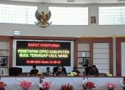 DPRD Buol Usulkan Tiga Nama Calon Penjabat Bupati Buol