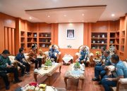 Danlanal Palu Letkol Laut Agus Supriyo, Sowan ke Wagub Sulteng