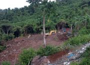 Tumpukan Material Batuan dan Tanah Ancam Rumah Warga Akibat Aktifitas Tambang Ilegal di Desa Lintidu
