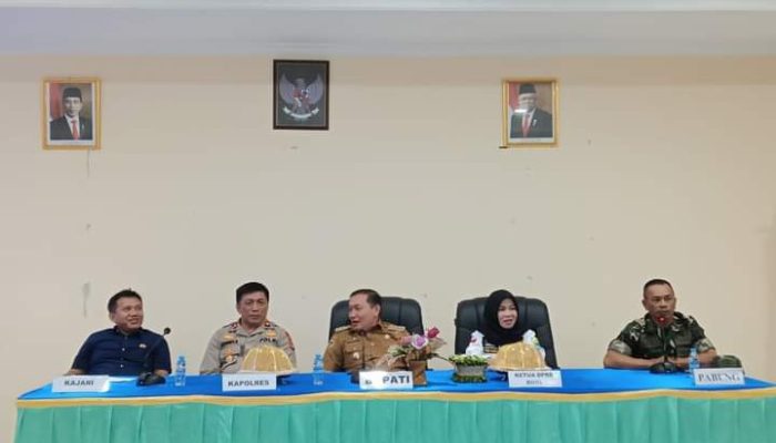 Gelar Technical Meeting Pelaksanaan Pemilihan Kepala Desa 2023 di Pimpin Pj. Bupati Buol