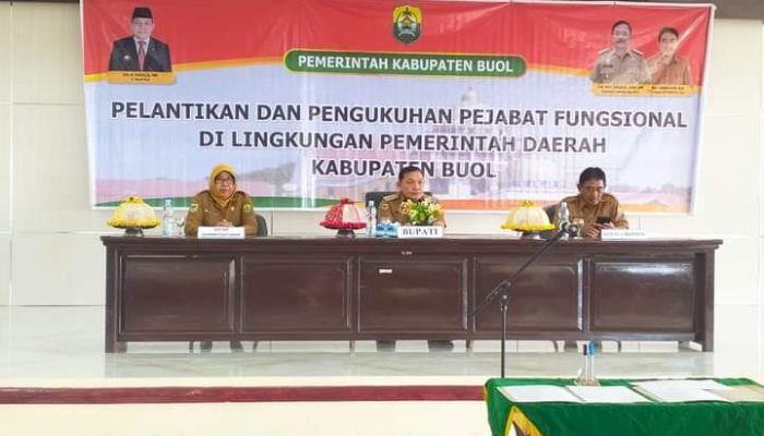 Pj Bupati Buol Lanti 131 ASB Dalam Jafung