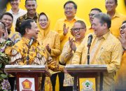 Ketua Umum DPP Golkar Airlangga Hartato, hadirkan Prabowo Subianto Bacalon Presiden 2024