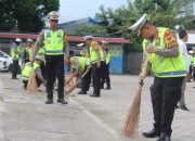 Ditlantas Polda Sulteng, Humanis dalam Giat Kemanusian Peringati HUT Lalin Bhayangkara Ke 68