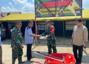 “Mendapat Perhatian Oleh Pemerintah” TMMD ke 118 Kodim 1305/BT Terima bantuan Dari Dinas PMD Sulteng