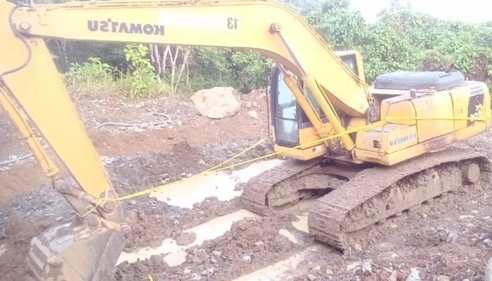 Alat Berat Eksavator Sembunyi Entah Kemana, Oknum DN Dapat Hadiah Baru