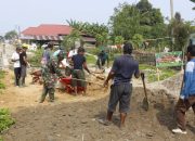 TMMD 118 Kodim 1305/BT : Pembangunan Jembatan Penyapu, Memasuki Tahap Penimbunan