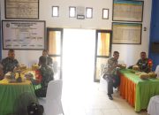 Satgas TMMM 118 Kodim 1305/BT: kelapa Muda penyambung silaturrahmi Satgas dan Pemerintah Kecamatan