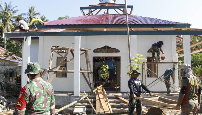 TMMD 118 Kodim 1305/BT: Jalinan Kebersamaan tercipta