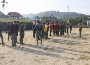 Apel Pagi hari Ke 22, Dan SSK TMMD 118 Tetap Dilaksnankan