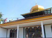 Masjid Nurul Iman Semakin Silau, Usai Direnovasi Satgas TMMD 118 Kodim 1305/BT