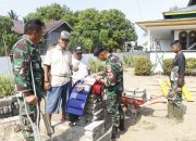 Selama di Lokasi TMMD 118 Serma Kalele Rutin Memeriksa Kesehatan