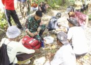 Tim Kesehatan TMMD 118 Sambangi Warga dilokasi TMMD