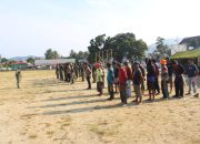 Hari ke 22 Apel Pagi Satgas TMMD ke-118 Kodim 1305/BT Dipimpin Langsung Pasi Ter