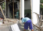 Pembangunan MCK Masjid dilokasi TMMD 118 Capai 80 Persen