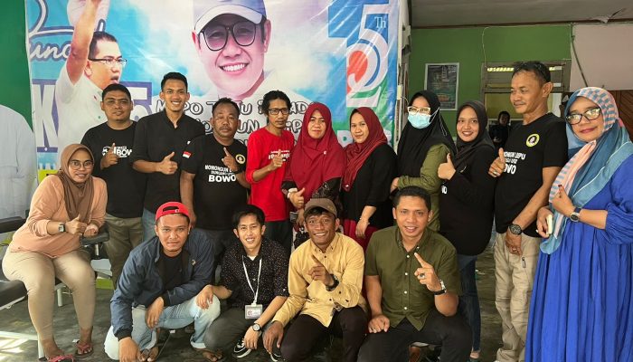 Sahabat Triwibowo Timumun Gelar Donor Darah Masal di Markas Besar Pemenangan