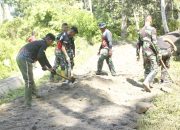 Peningkatan Jalan TMMD 118 Tuntas 100 Persen