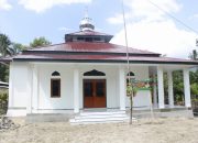 Luar/Dalam Pembagunan Mushola Oleh Satgas TNMD 118 Rampung 100 Persen