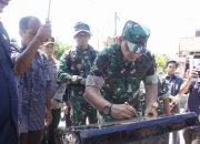Prasasti Peresmian TMMD 118 Kodim 1305/BT Ditanda Tangani Danrem 132/Tdl