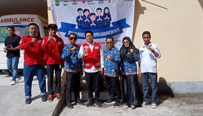 Korpri Kab Buol Gandeng PMI Buol Dalam Kegiatan Rekor Muri Donor Darah HUT Korpri Ke-52