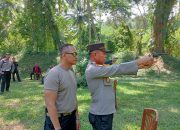 Polres Lakukan Pelatihan Menembak Bagi Personil
