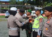 Cek Kesiapan Pengamanan Natal 2023 Dan Tahun Baru 2024, Polres Buol Laksanakan Apel Gelar Pasukan