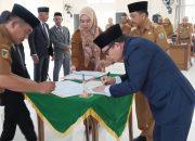Pj. Bupati Buol Lantik Pejabat Pimpinan Tinggi Pratama, Administrator dan Pengawas dilingkungan Pemda Buol