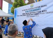 “Komitmen Netralitas ASN Menuju Pemilu 2024” Ini Penjelasan Bupati Buol