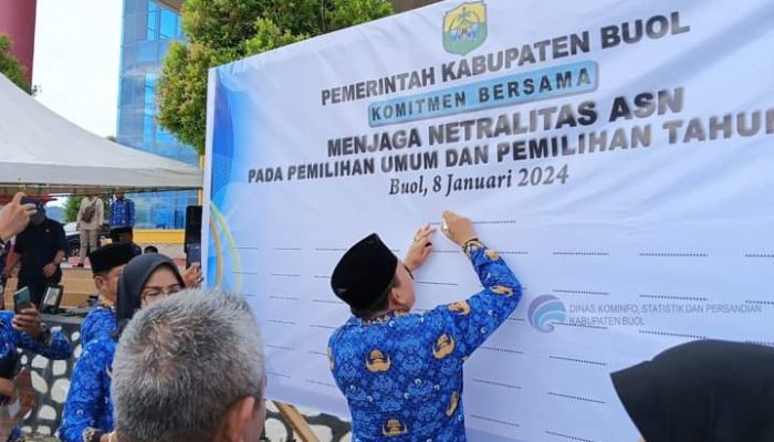 “Komitmen Netralitas ASN Menuju Pemilu 2024” Ini Penjelasan Bupati Buol