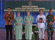 Ketua Persit KCK Cabang XXI Dim 1307/Poso dr. Chintya Ayu Hasroel Tamin, Gelar Pertemuan Pemilu 2024