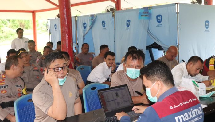 Bid Dokes Polda Sulteng Gelar Rikes Berkala Personil Polres Buol