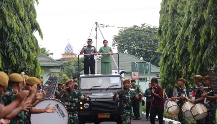 Pangdam Lakukan Kunjungan Kerja di Markas Pasukan Sriti