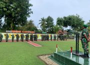 Pengamanan Pemilu 2024, Kasdim 1307/Poso Pimpin Pelepasan 60 Personel Bantuan Ke Wilayah Koramil Jajaran Kodim 1307/Poso