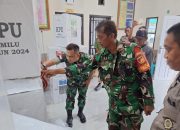 Dandim 1307/Poso, Letkol Inf Hasroel Tamin, S.H.,M.Hub.Int. Temukan Segel Kotak Surat Suara Rusak di Desa Podi, Tojo Una Una