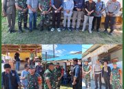 Dandim 1307/Poso, Letkol Inf Hasroel Tamin, Pantau PSU di Beberapa TPS di Kabupaten Poso