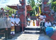 Masyarakat Hindu Bali Rayakan Galungan, Polsek Lampasio beri Pengamanan