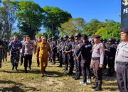 Bupati Amran Yahya Pimpin Apel Gelar Pasukan Kesiapan Pengamanan Kunker Presiden RI