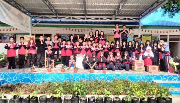 SDN Lantapan kumpulkan Sumbangan untuk Yayasan/pesantren